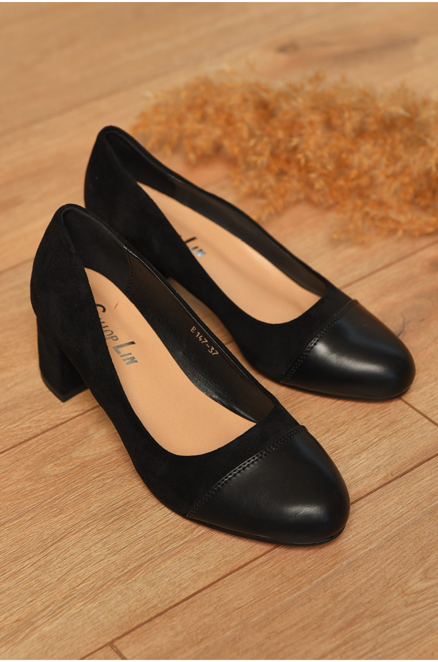 Туфлі жіночі чорного кольору Е147 205725