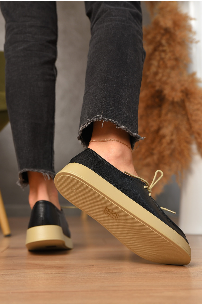 Лофери жіночі чорного кольору 501-7 205816