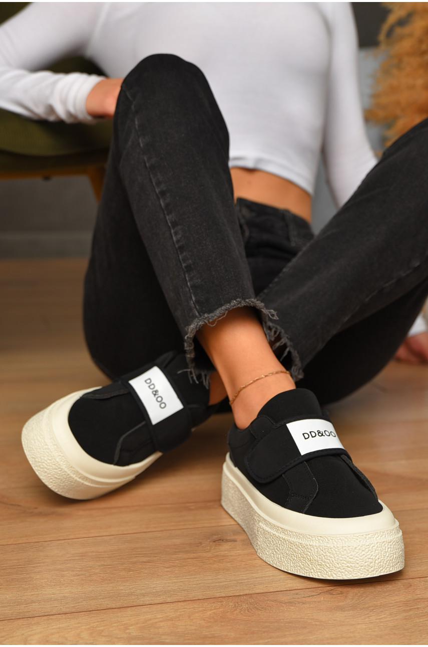 Кроссовки женские черного цвета W6603-322 205829