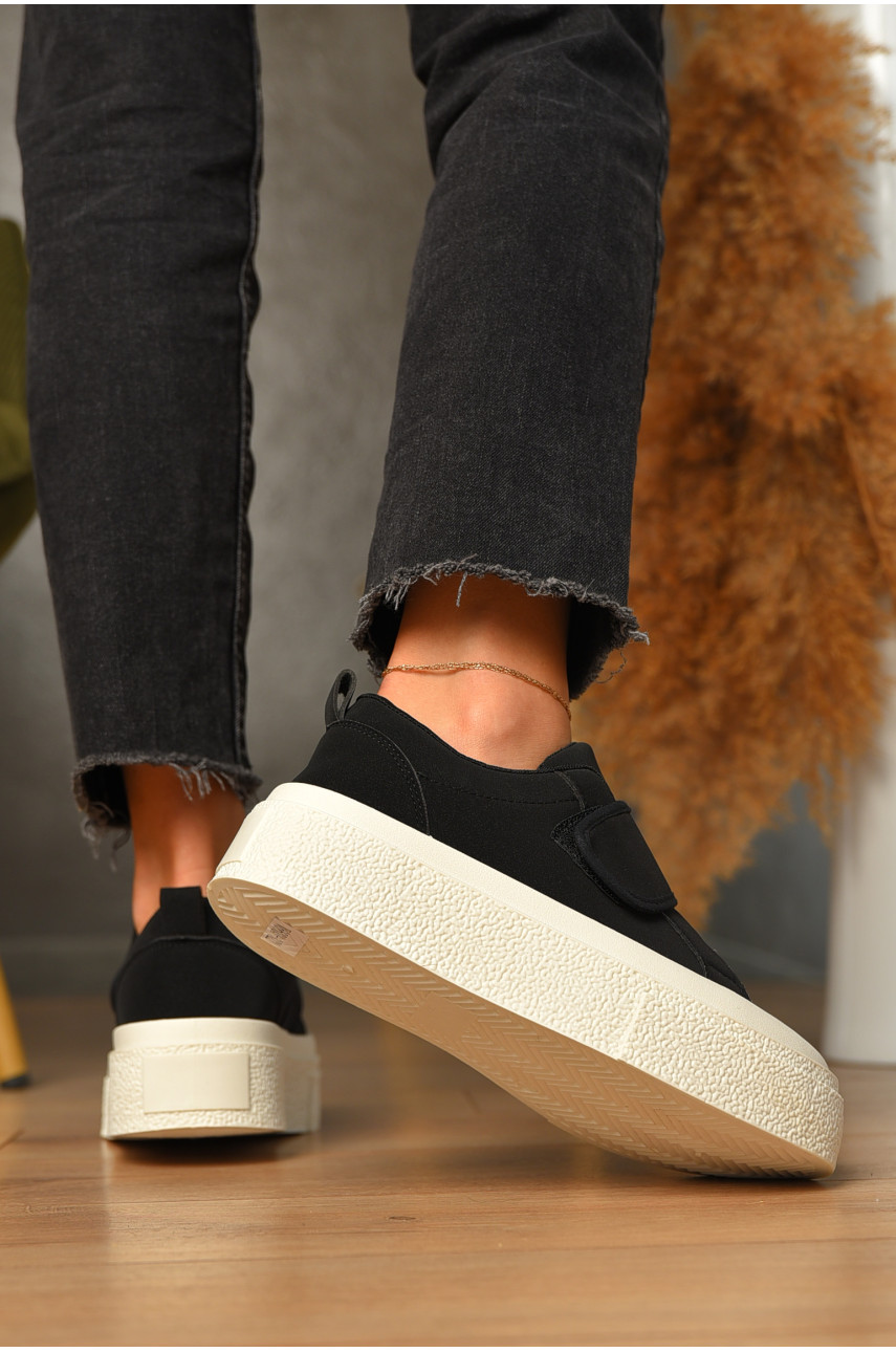 Кроссовки женские черного цвета W6603-322 205829