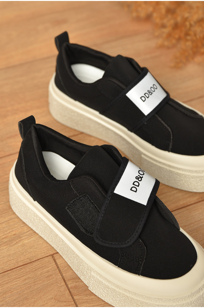 Кроссовки женские черного цвета W6603-322 205829