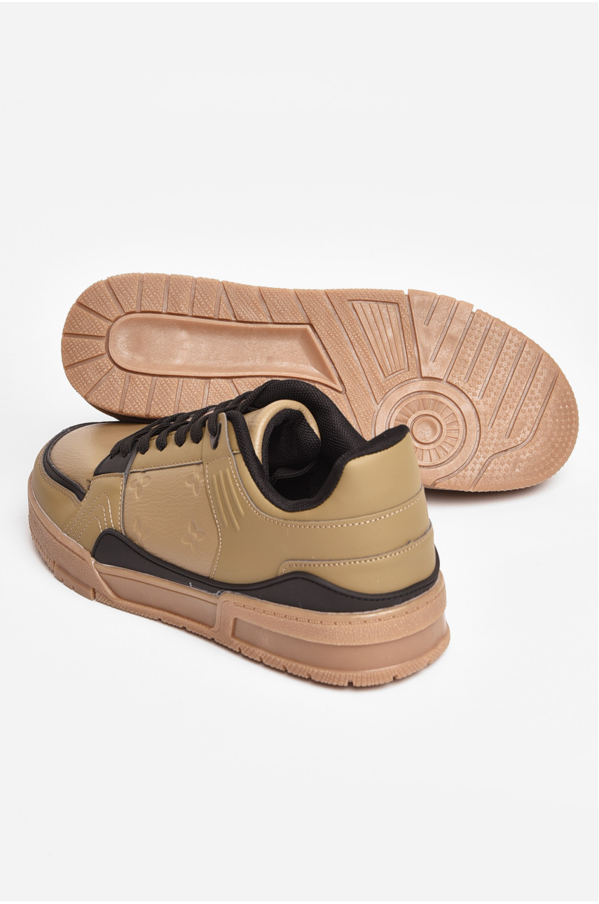 Кросівки чоловічі темно-бежевого кольору А1151-1 205834