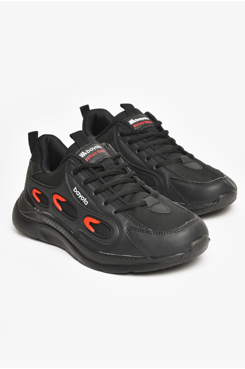 Кроссовки мужские черного цвета А5079-5 205835