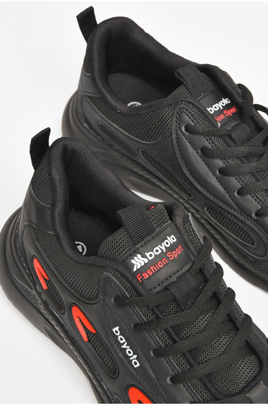 Кросівки чоловічі чорного кольору А5079-5 205835