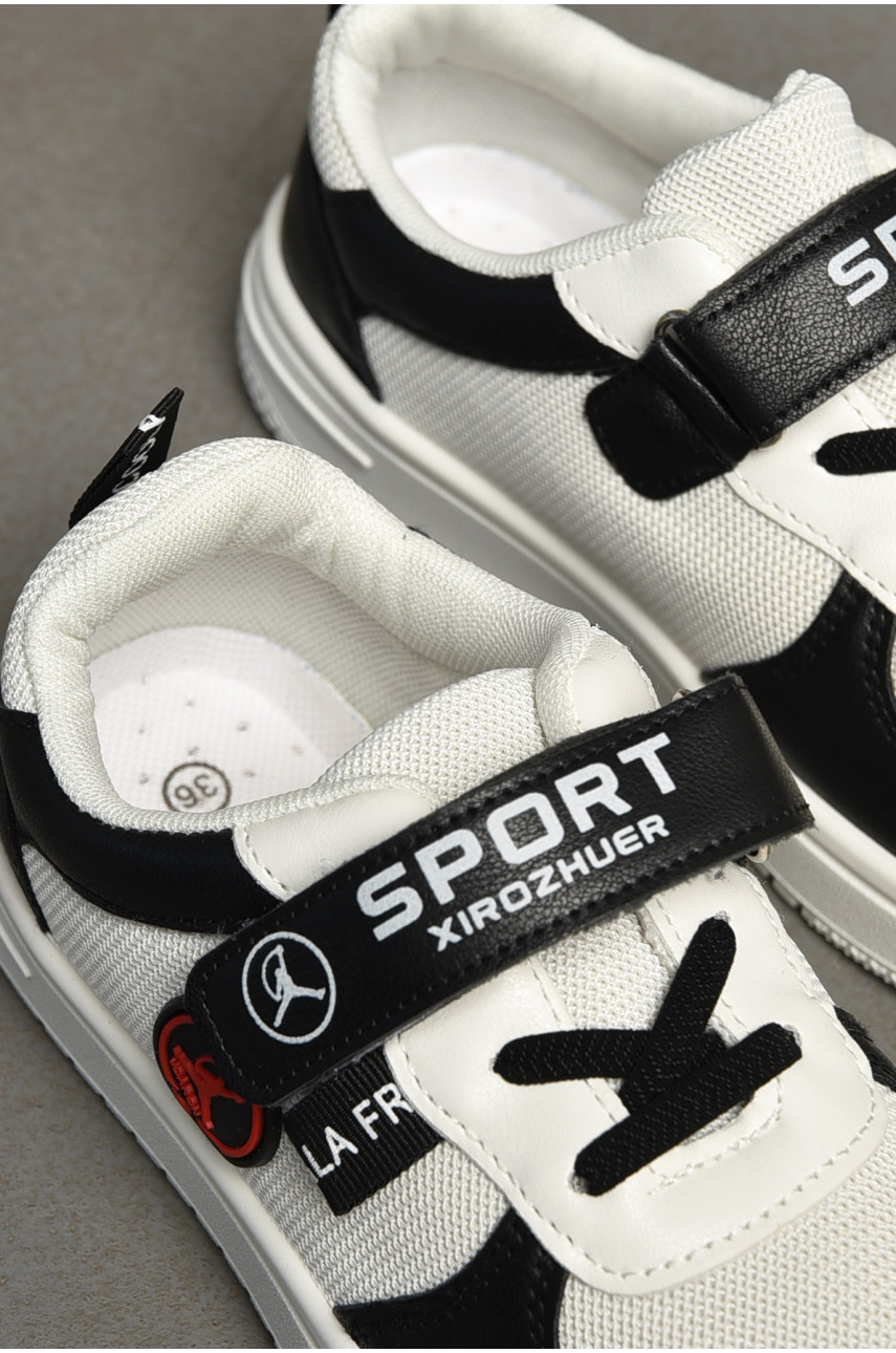 Кроссовки детские черного цвета 100-1 205857