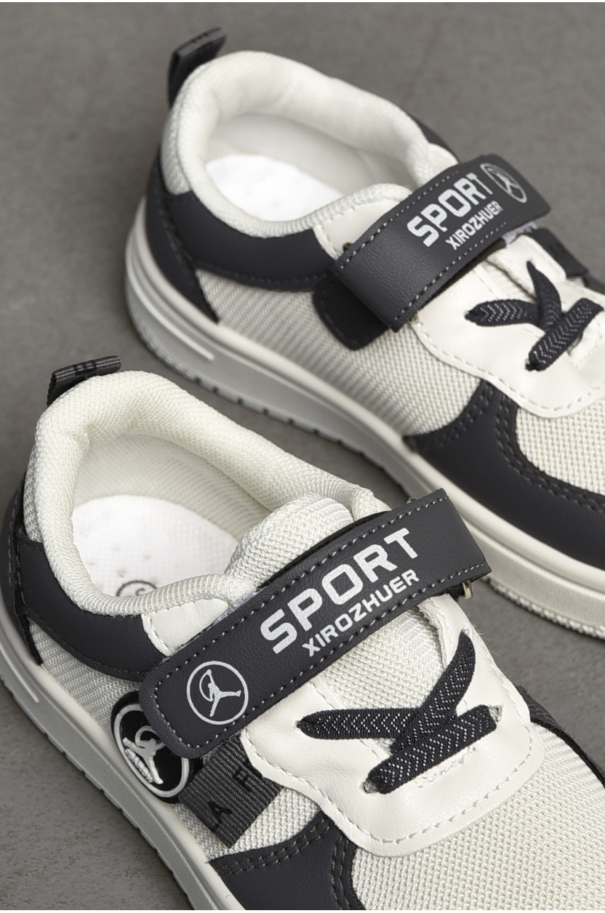 Кроссовки детские серого цвета 99-2 205860