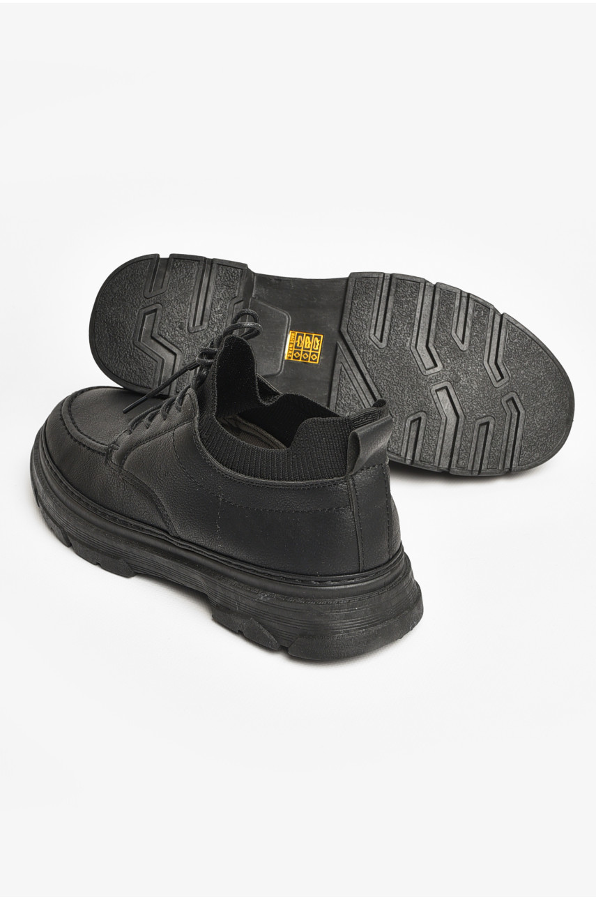 Туфли мужские черного цвета Т17А 205882