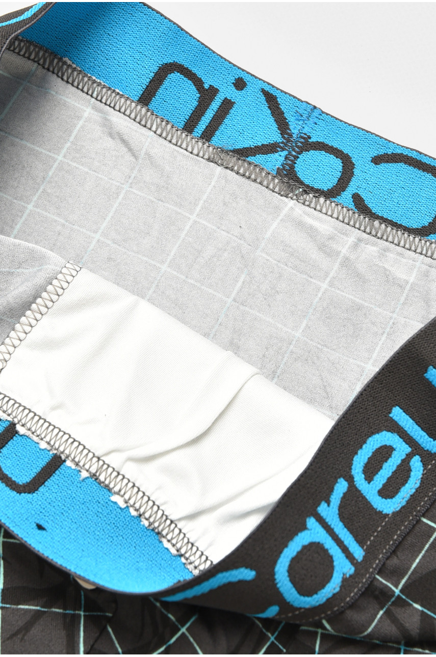 Боксеры мужские тёмно-серого цвета с принтом А1268 205900