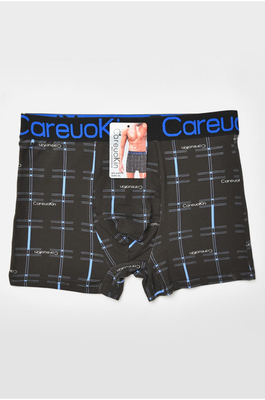 Боксеры мужские черного цвета с принтом А4970 205901