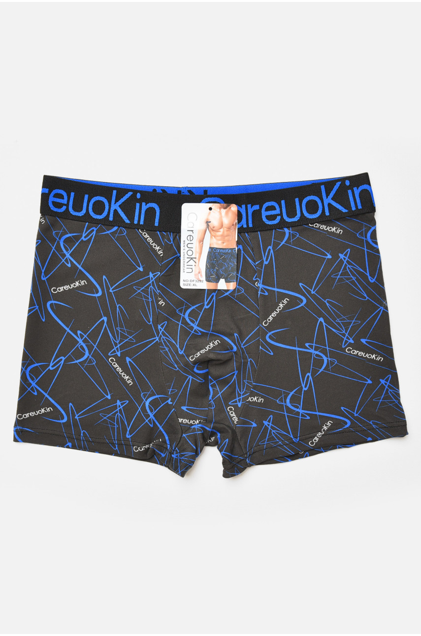 Боксеры мужские черного цвета с принтом DF3292 205924