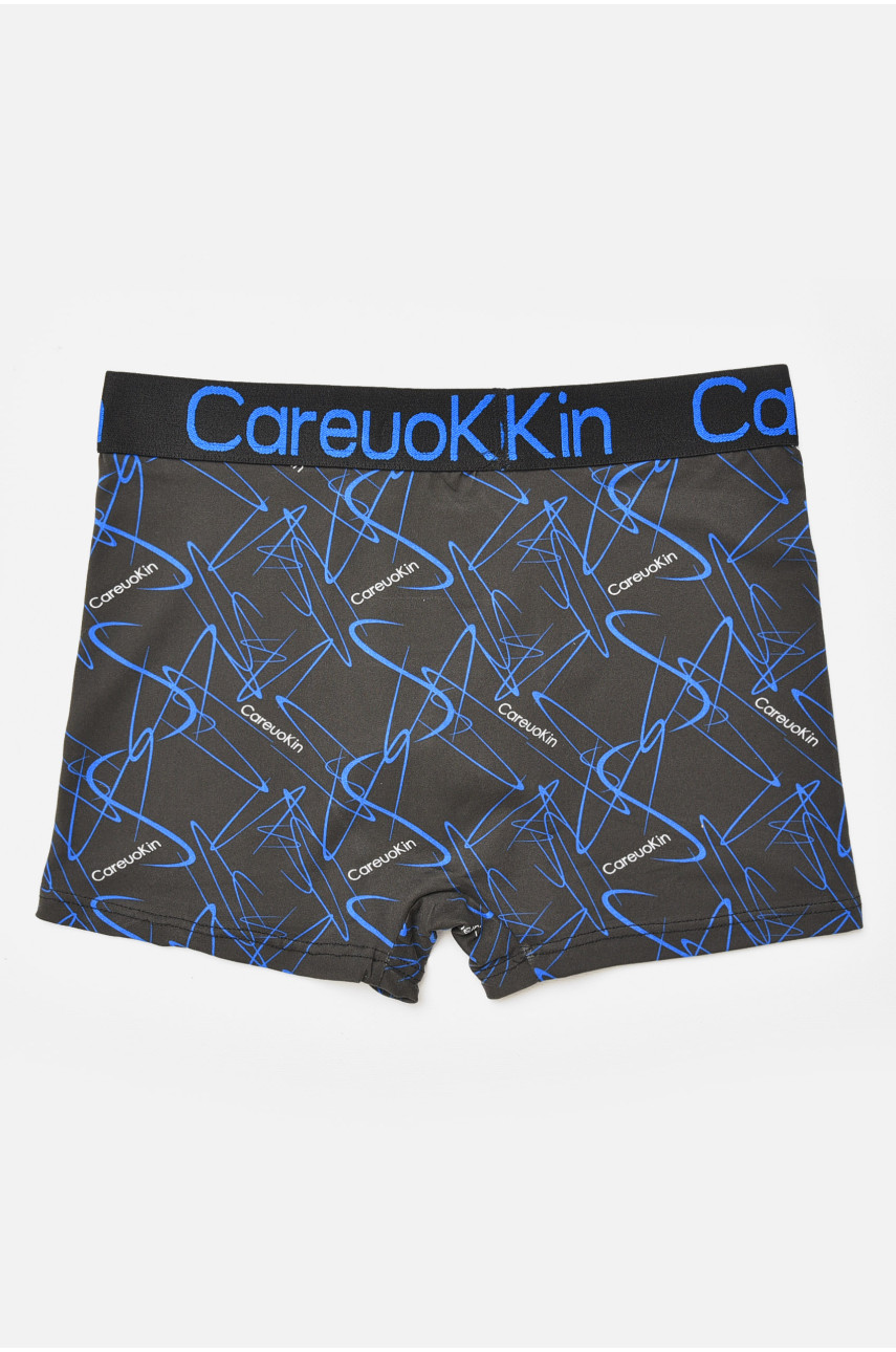 Боксеры мужские черного цвета с принтом DF3292 205924