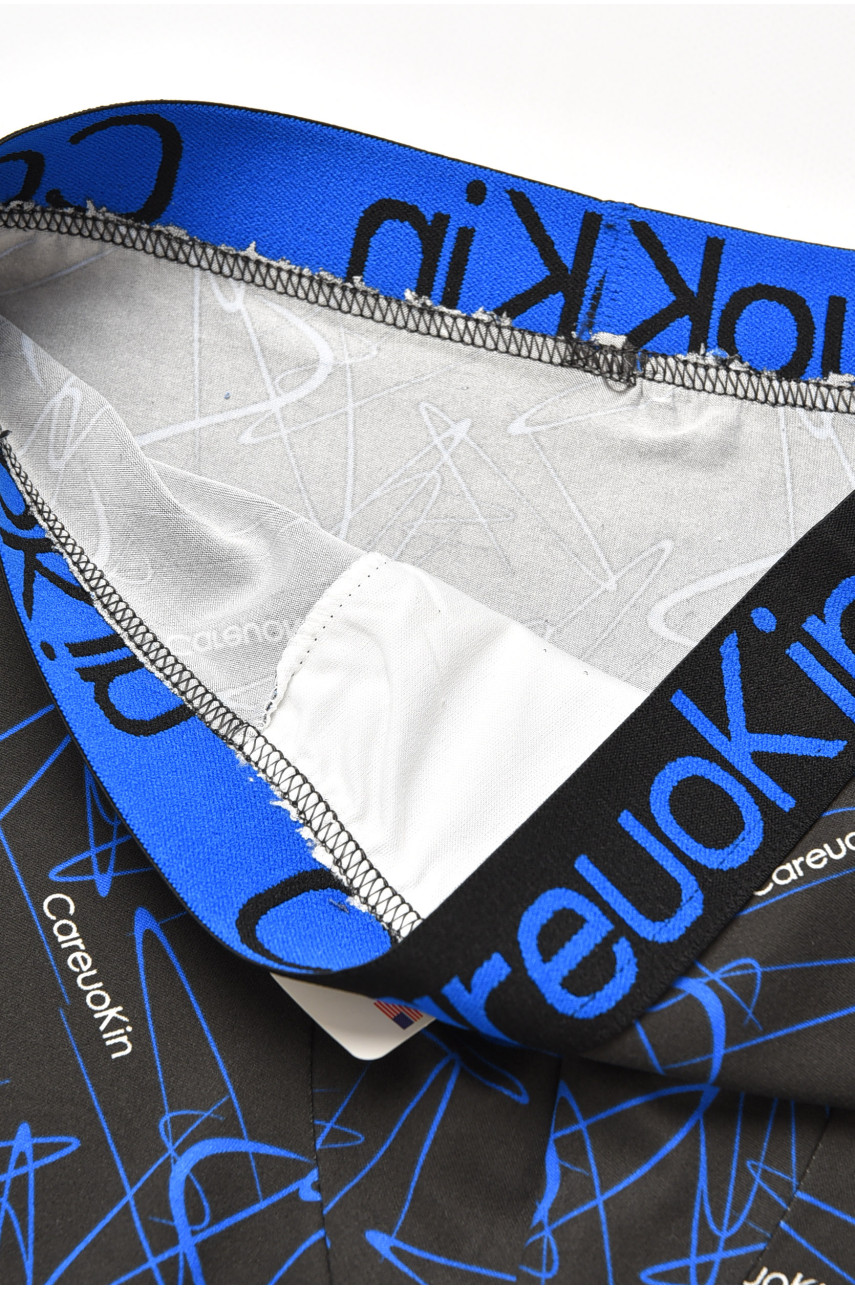 Боксеры мужские черного цвета с принтом DF3292 205924