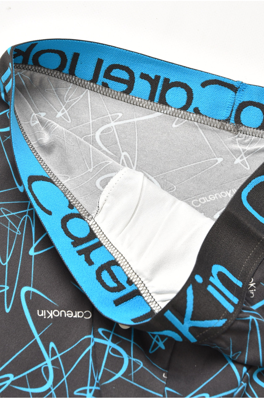 Боксеры мужские тёмно-серого цвета с принтом DF3292 205925