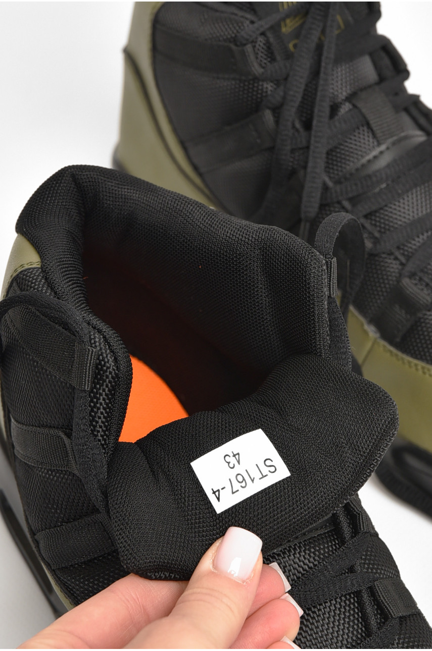 Ботинки мужские  демисезонные цвета хаки ST167-4 205926