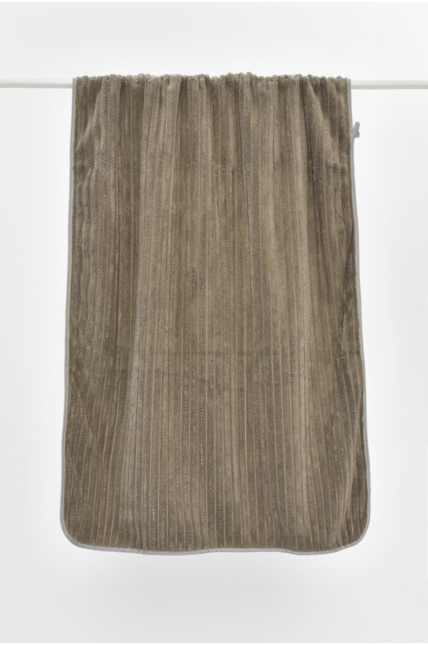 Рушник банний мікрофібра темно-сірого кольору 915 205942