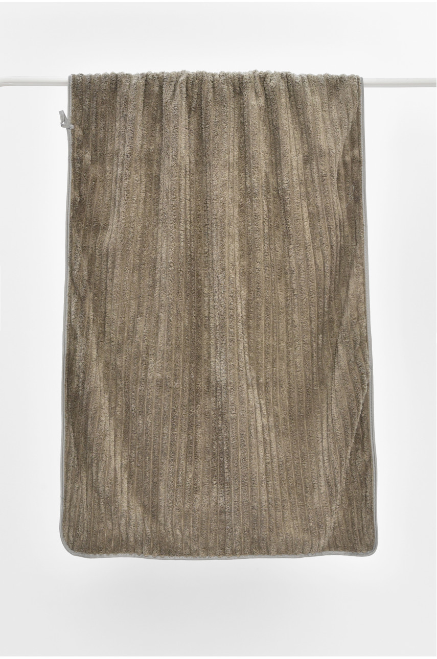 Рушник банний мікрофібра темно-сірого кольору 915 205942