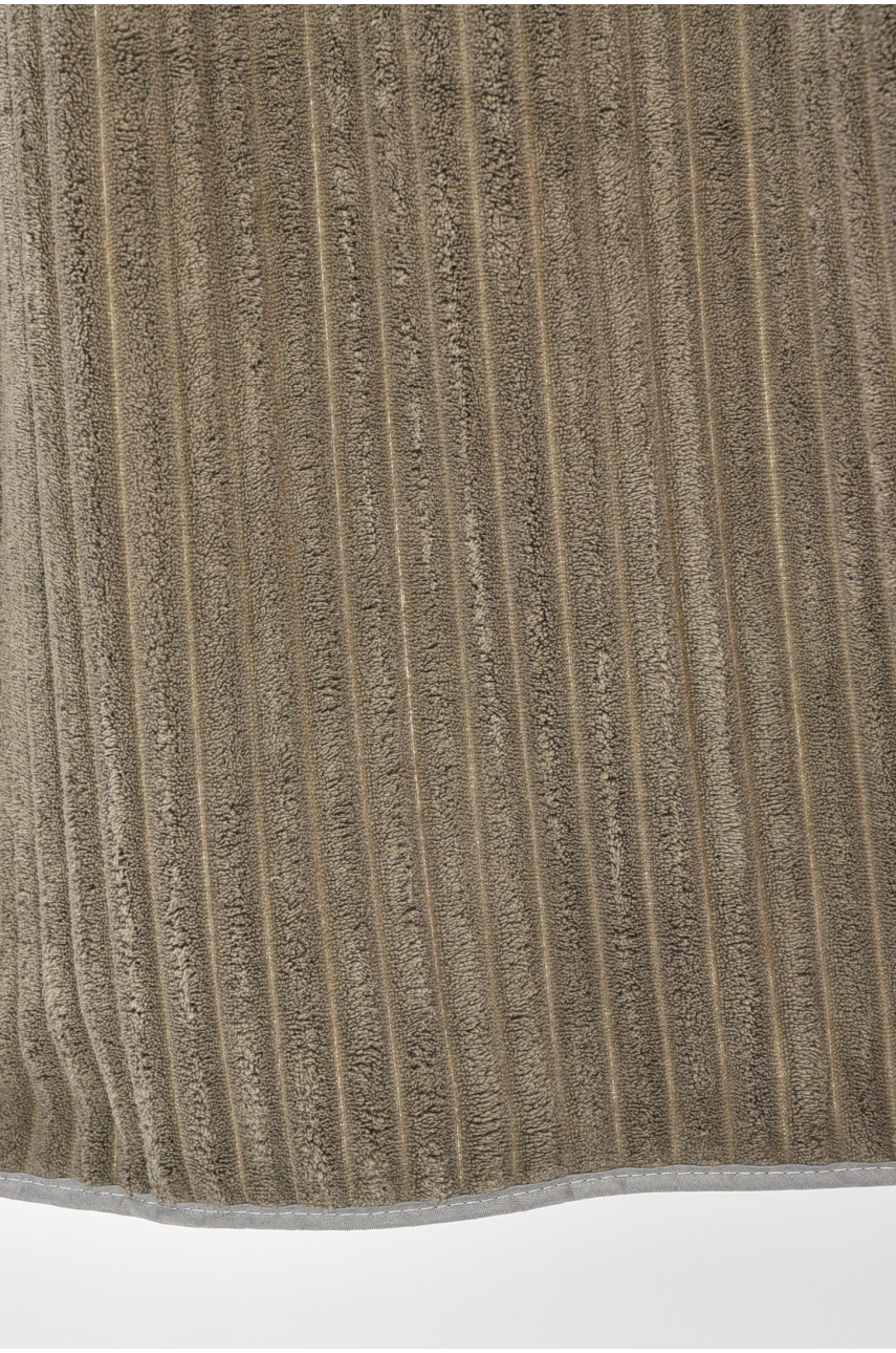 Полотенце банное микрофибра тёмно-серого цвета 915 205942