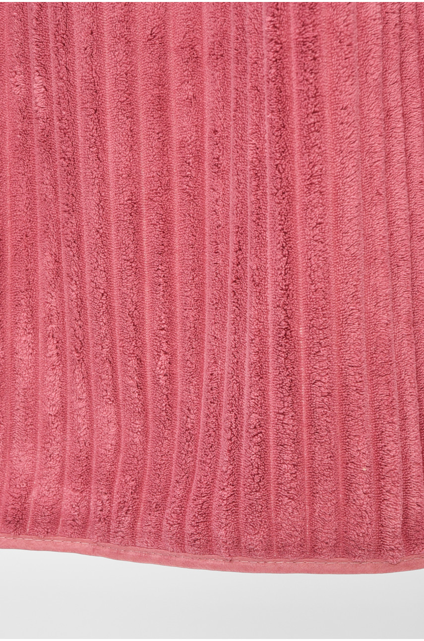 Полотенце банное микрофибра розового цвета 915 205944