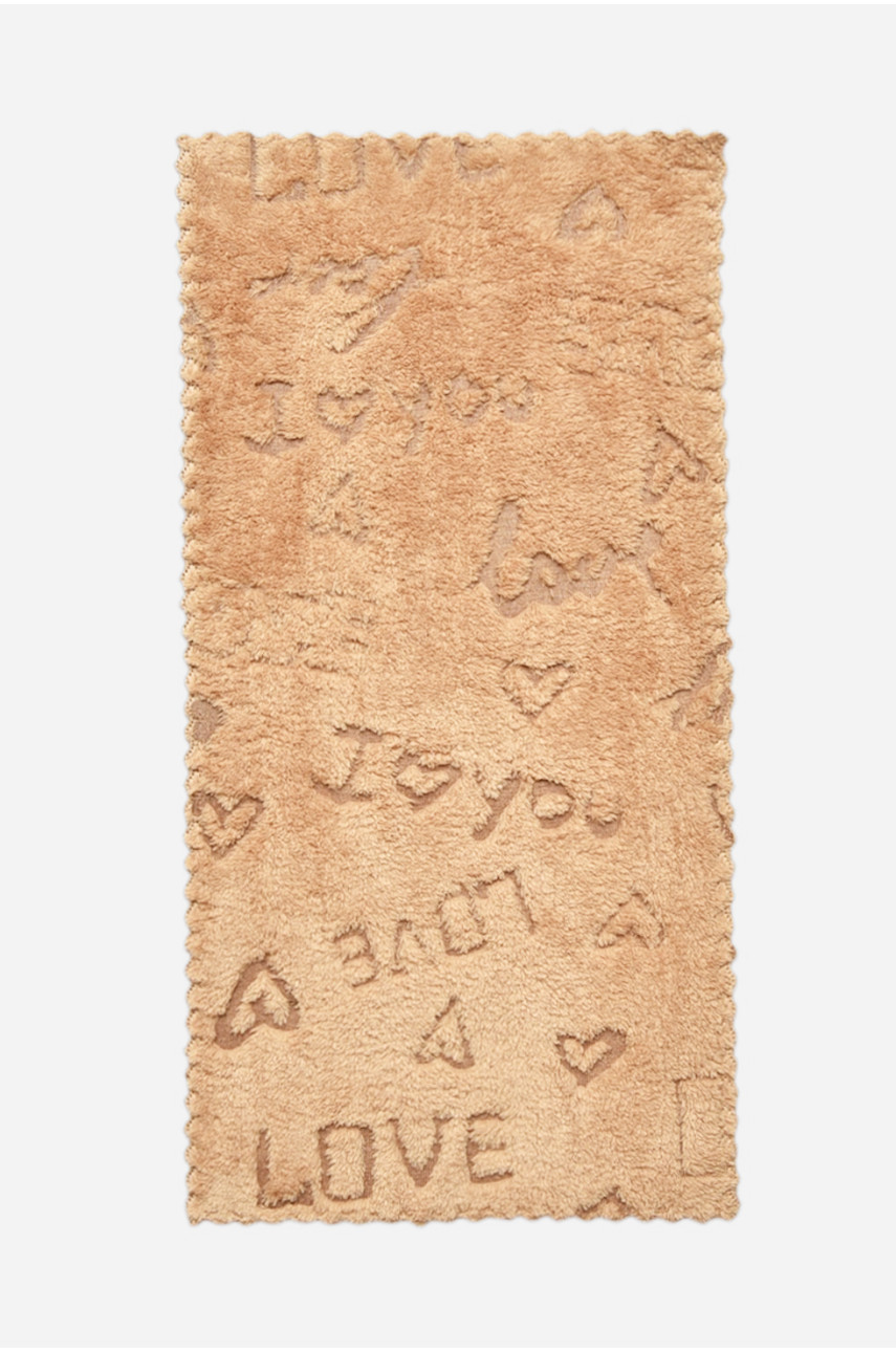 Полотенце кухонное микрофибра бежевого цвета размер 25*49 см 66147 205947