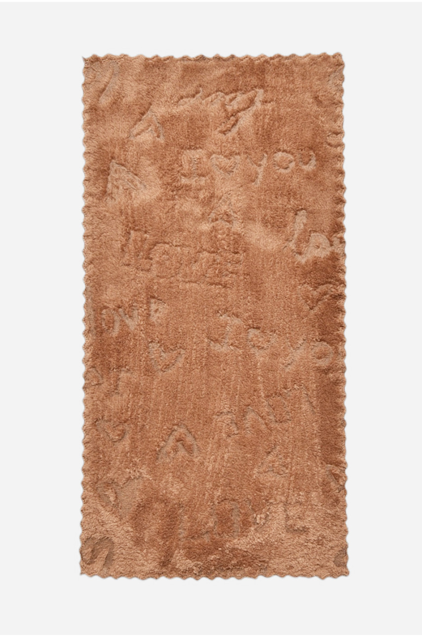 Полотенце кухонное микрофибра тёмно-бежевого цвета размер 25*49 см 66147 205948