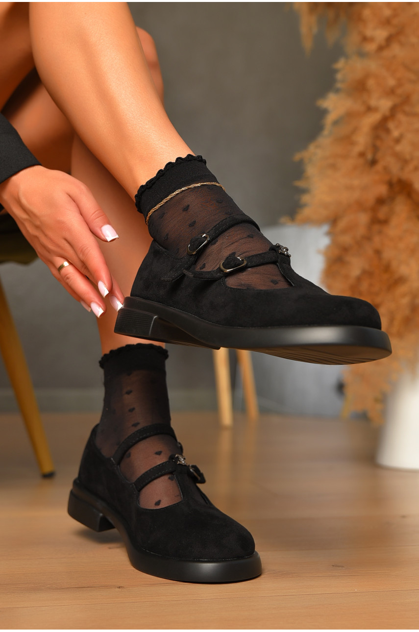 Туфлі жіночі чорного кольору W 208-2 205955