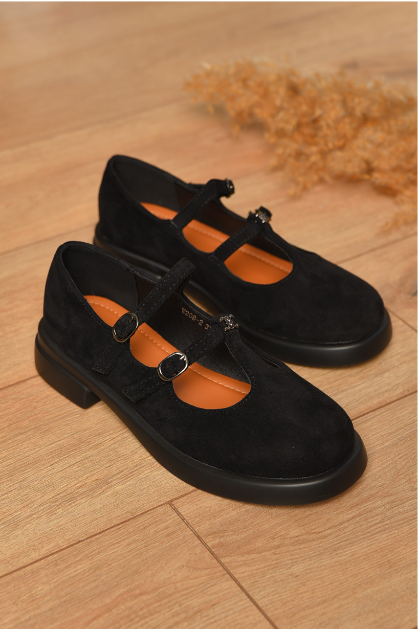 Туфлі жіночі чорного кольору W 208-2 205955 Туфлі жіночі чорного кольору W 208-2 205955