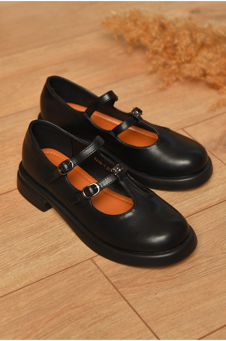 Туфлі жіночі чорного кольору W 208-1 205956