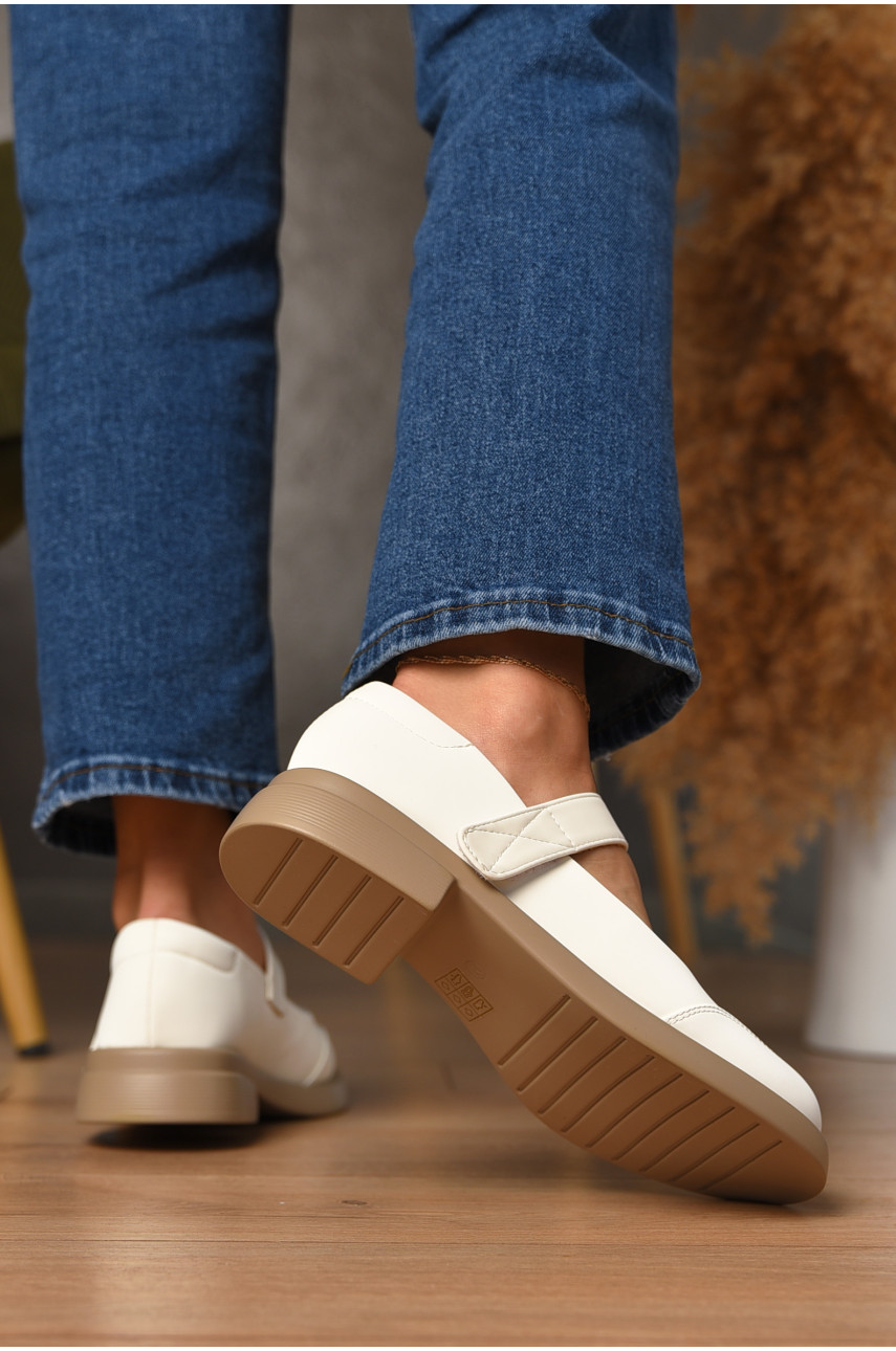 Туфлі жіночі білого кольору W 208-15 205958