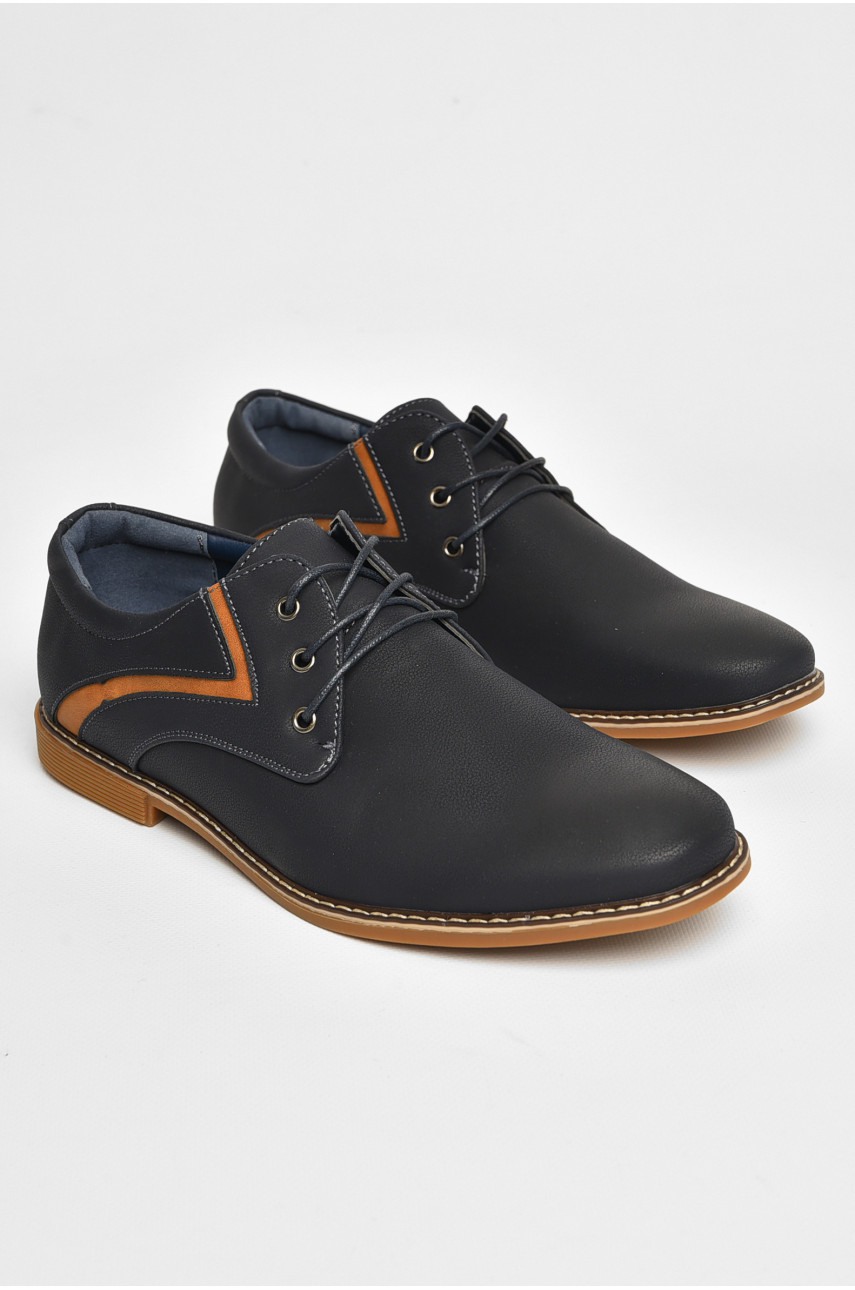 Туфли мужские темно-синего цвета А1227-1 205965
