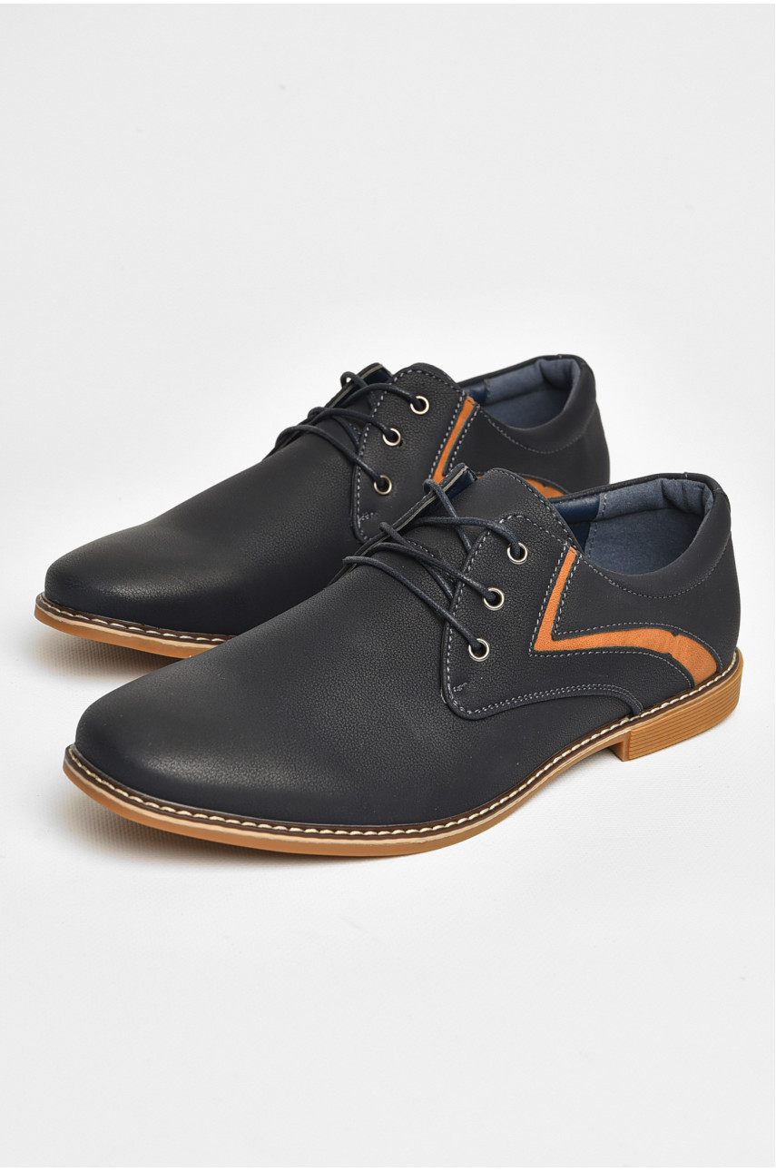 Туфли мужские темно-синего цвета А1227-1 205965
