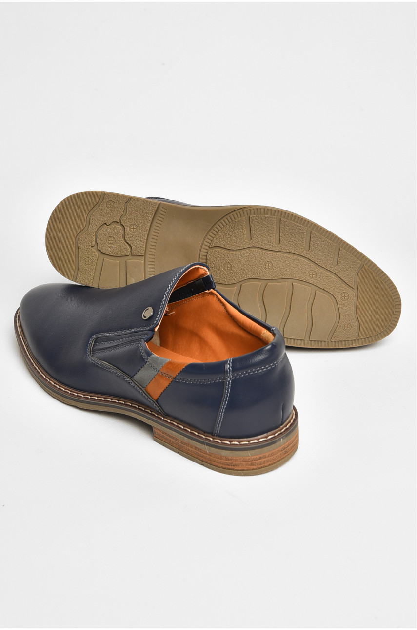 Туфлі чоловічі темно-синього кольору А1192-1 205966