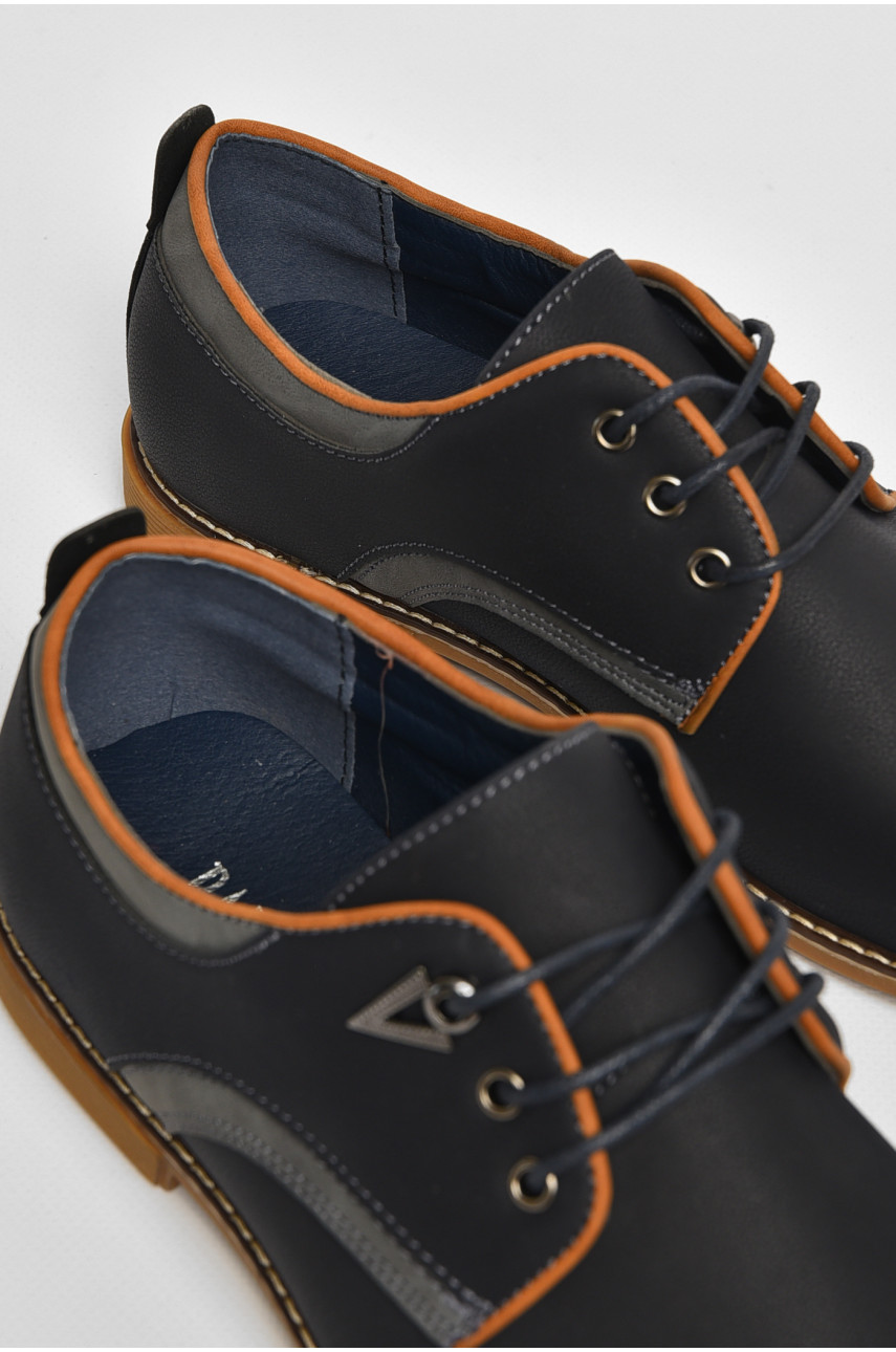 Туфлі чоловічі темно-синього кольору А1226-1 205968