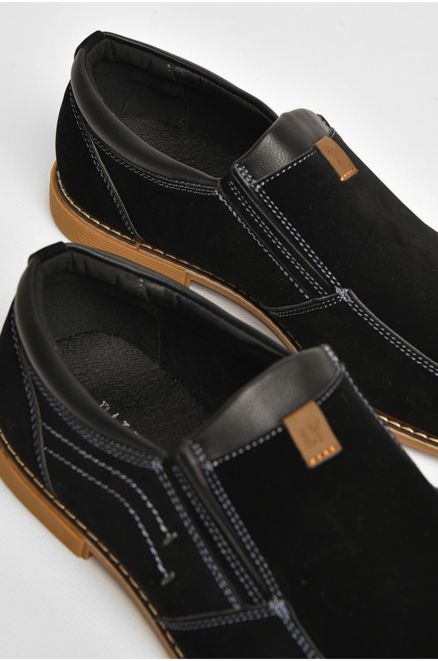 Туфлі чоловічі темно-синього кольору А1229-2 205969