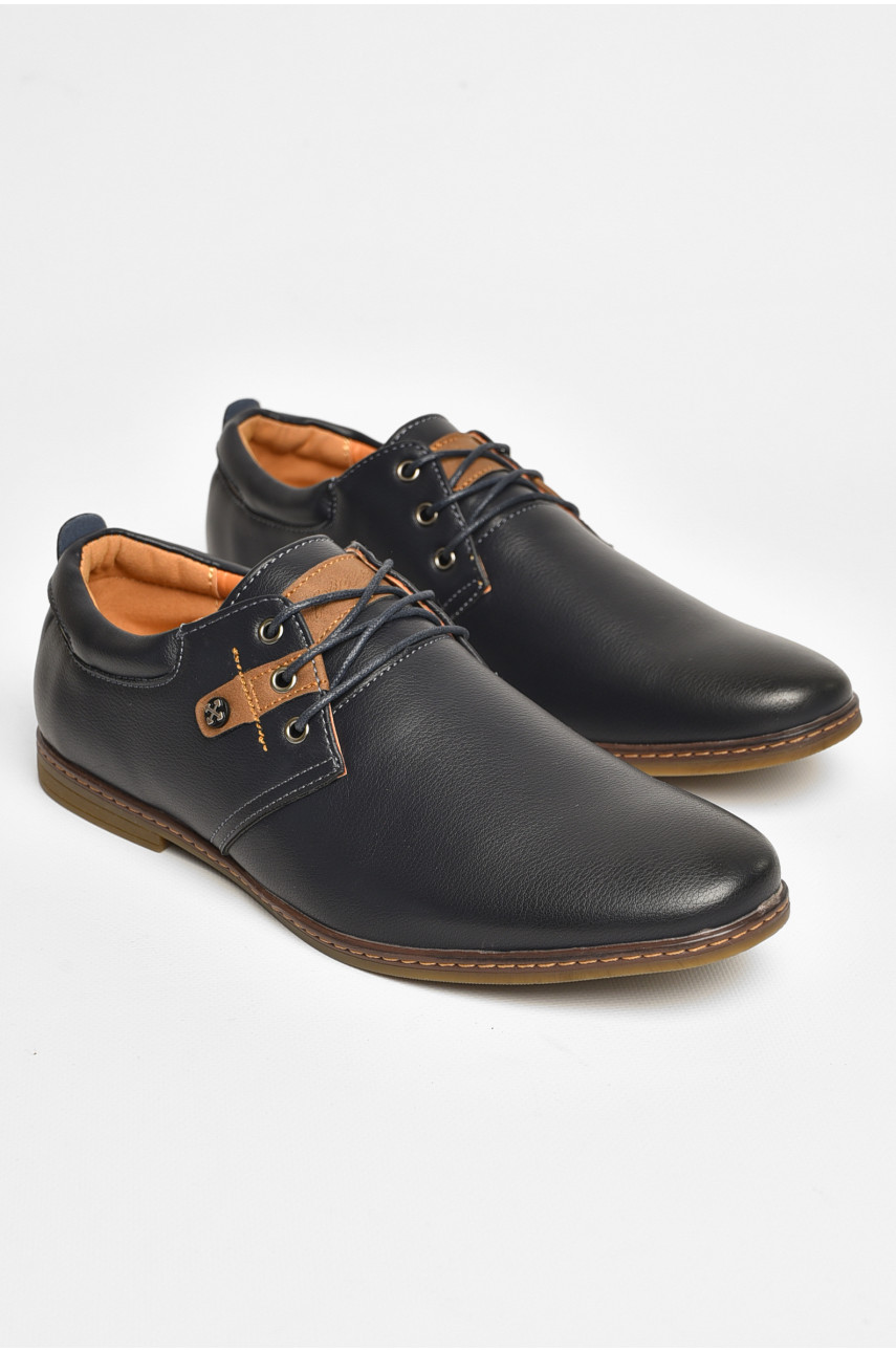 Туфли мужские темно-синего цвета А1218-1 205970