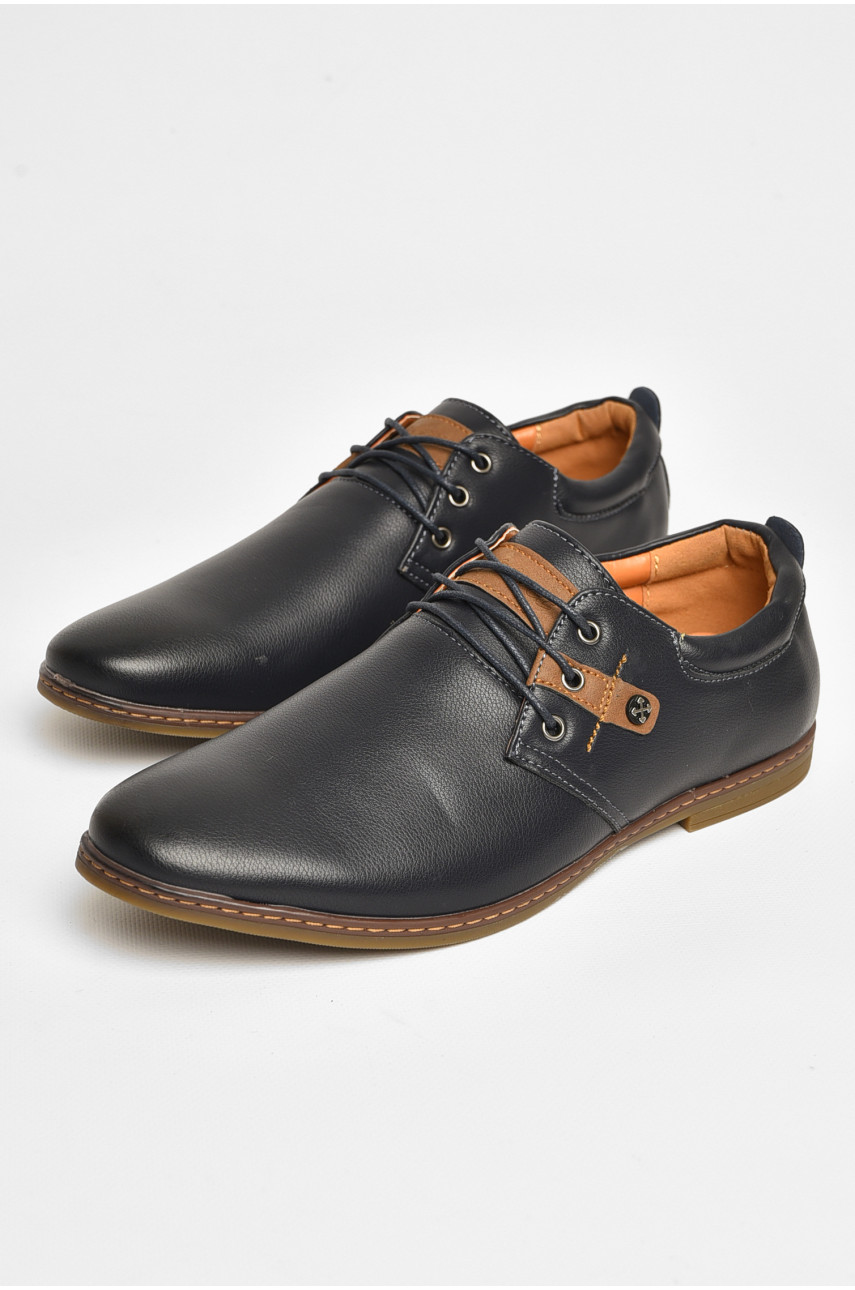 Туфли мужские темно-синего цвета А1218-1 205970