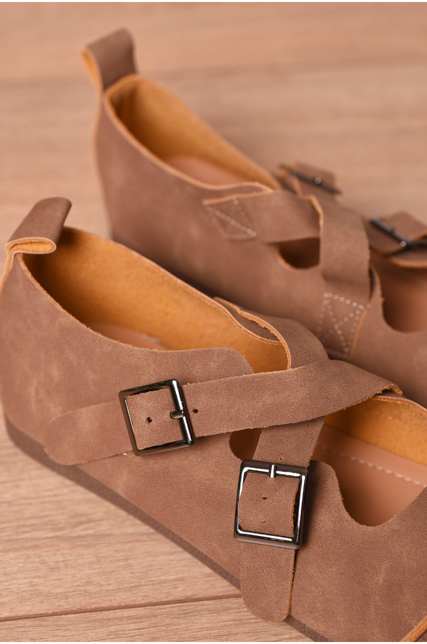 Туфлі жіночі темно-бежевого кольору D913-10 205978