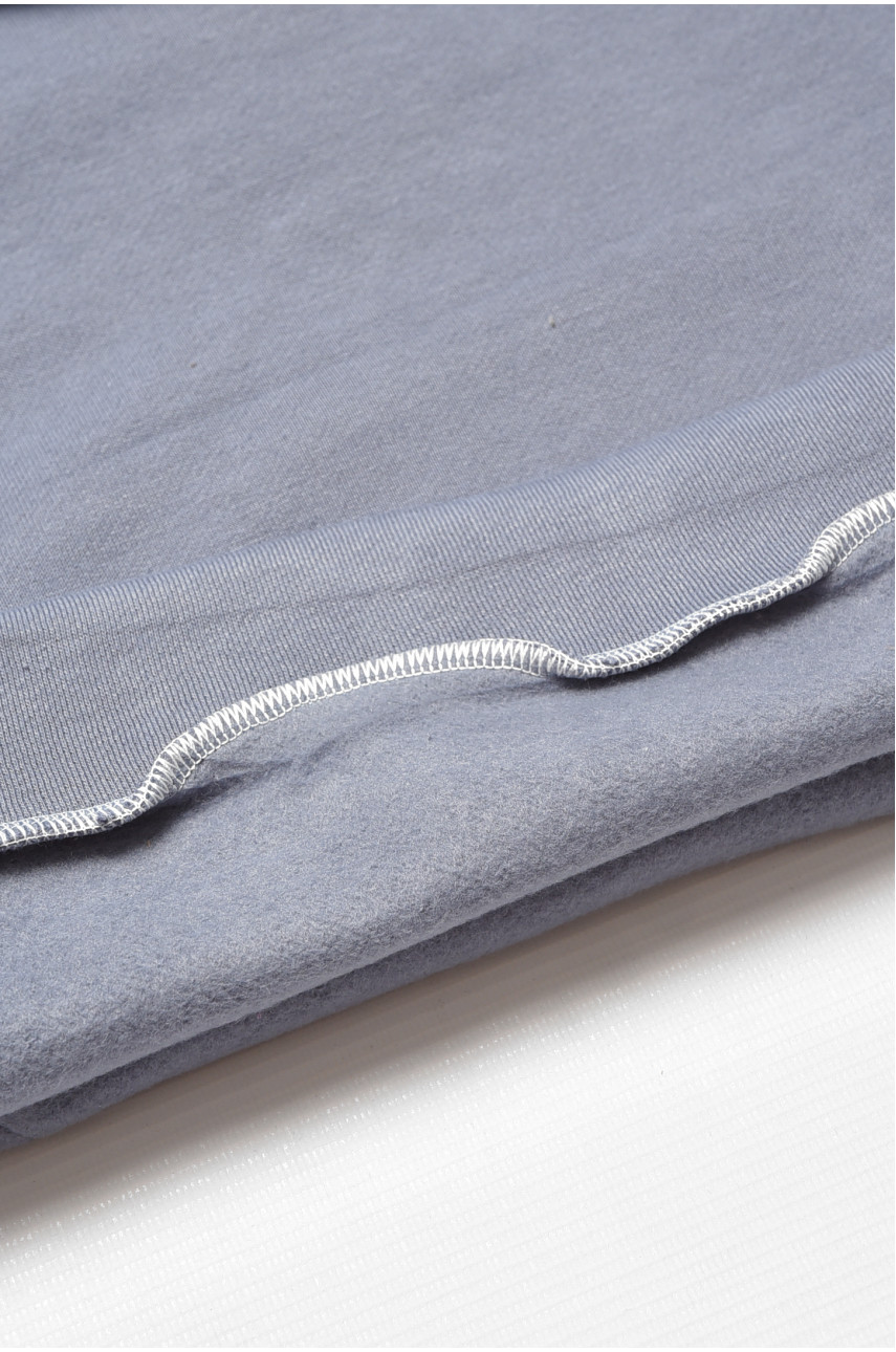 Свитшот детский для мальчика на флисе серого цвета 312 206000 Свитшот детский для мальчика на флисе серого цвета 312 206000