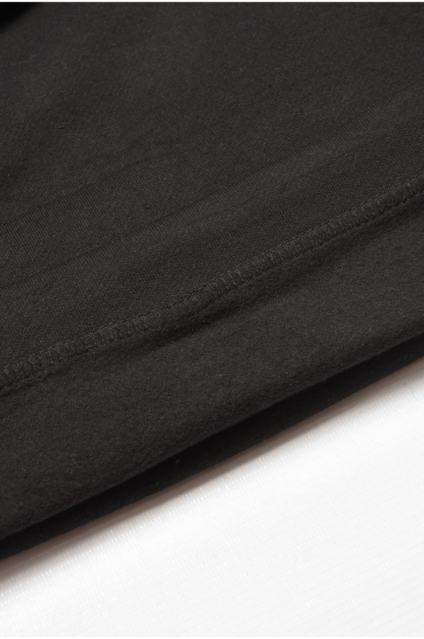 Свитшот детский для мальчика на флисе черного цвета 310 206020 Свитшот детский для мальчика на флисе черного цвета 310 206020