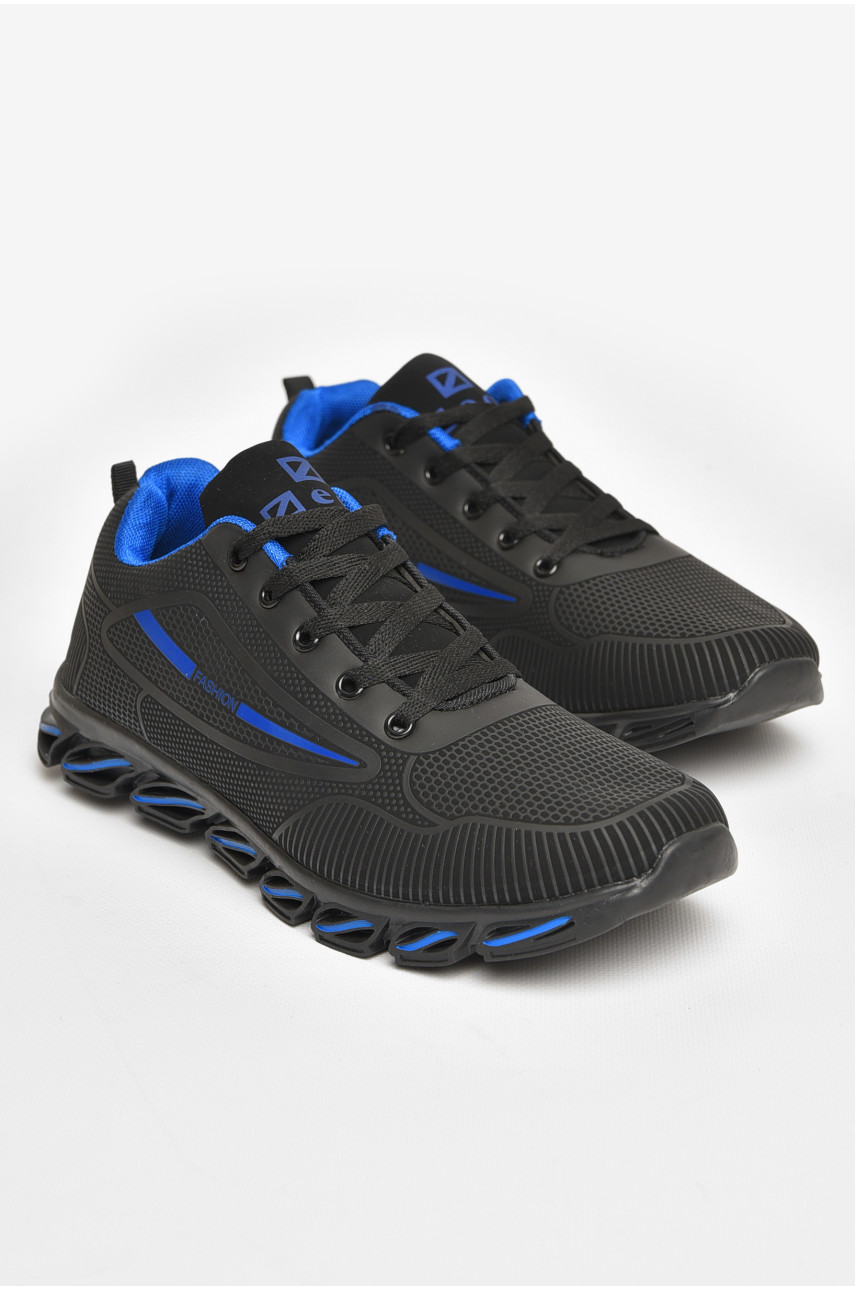 Кроссовки мужские черного цвета 9112-4 206042