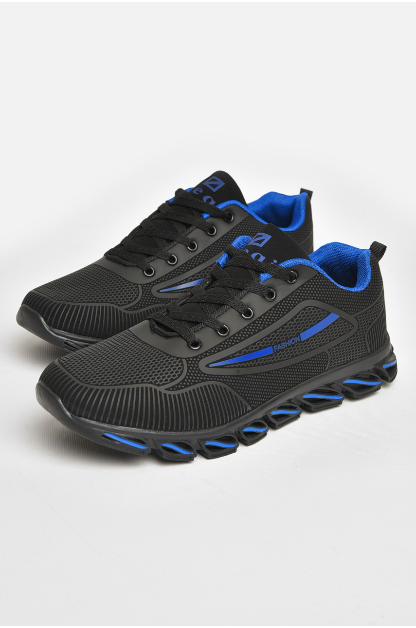 Кроссовки мужские черного цвета 9112-4 206042