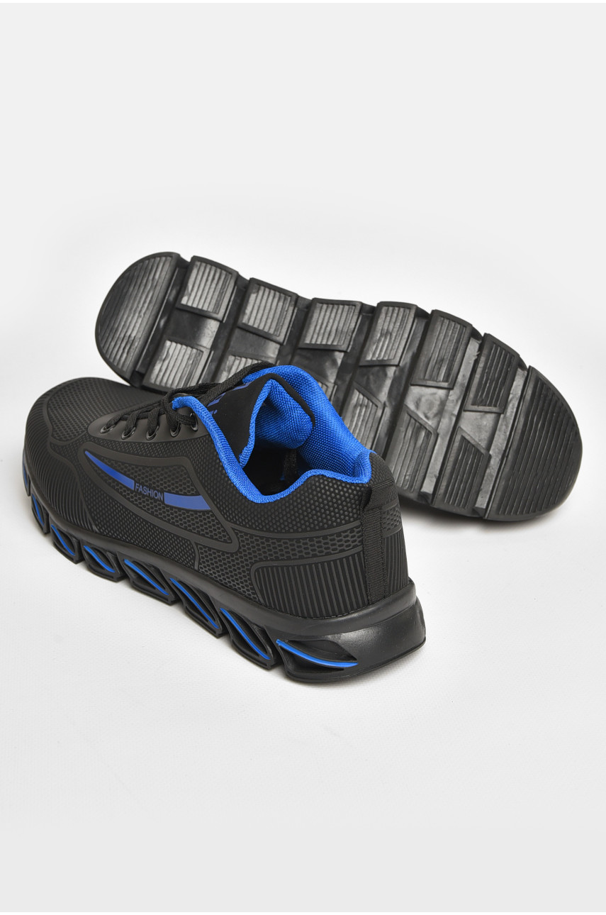 Кроссовки мужские черного цвета 9112-4 206042