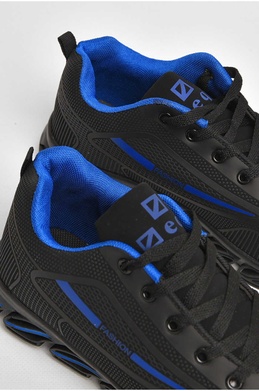 Кроссовки мужские черного цвета 9112-4 206042