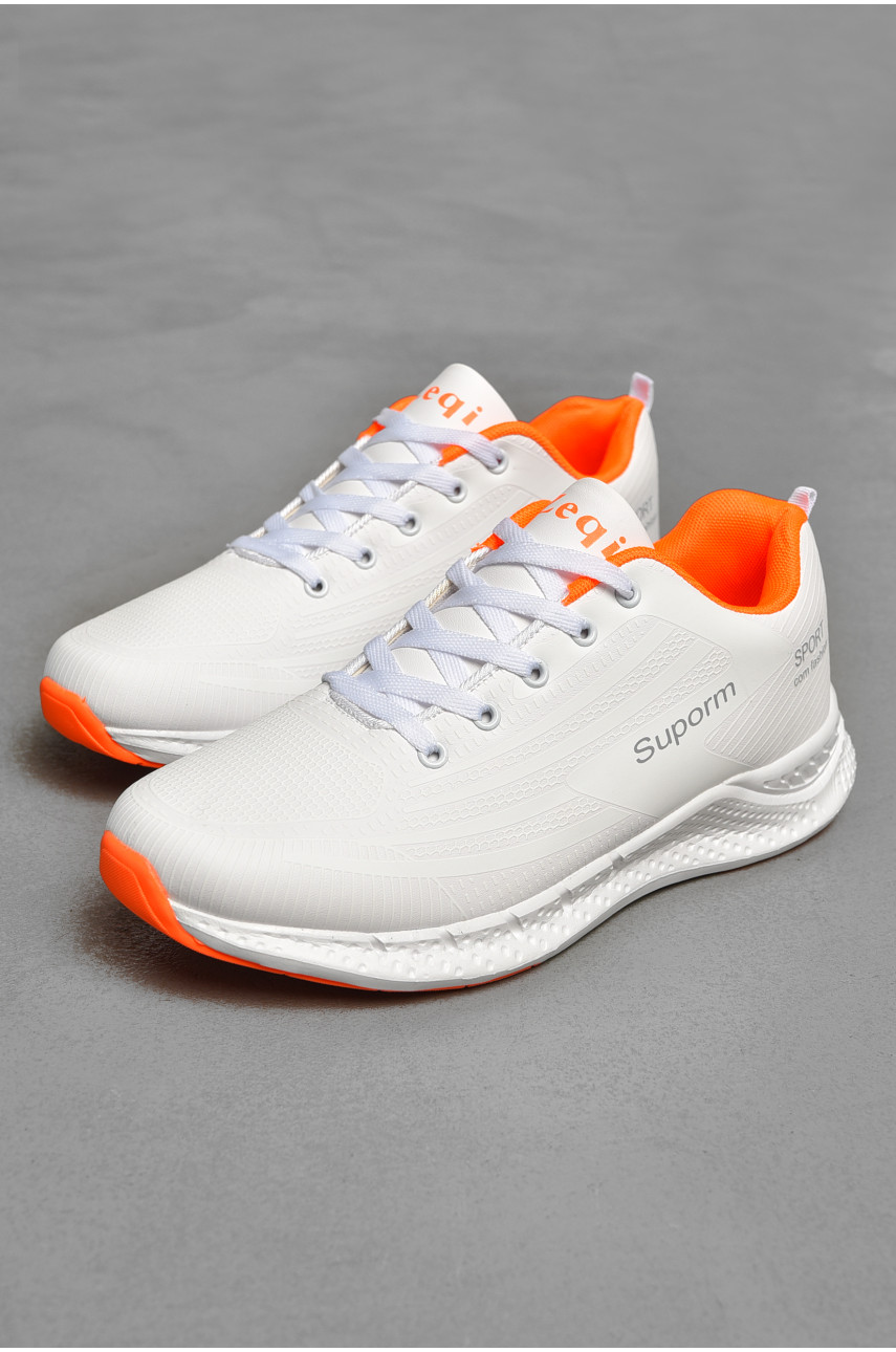 Кроссовки мужские белого цвета 939-6 206054