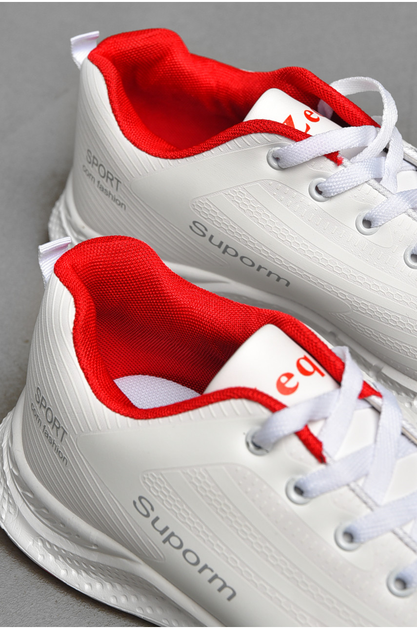 Кроссовки мужские белого цвета 939-3 206057