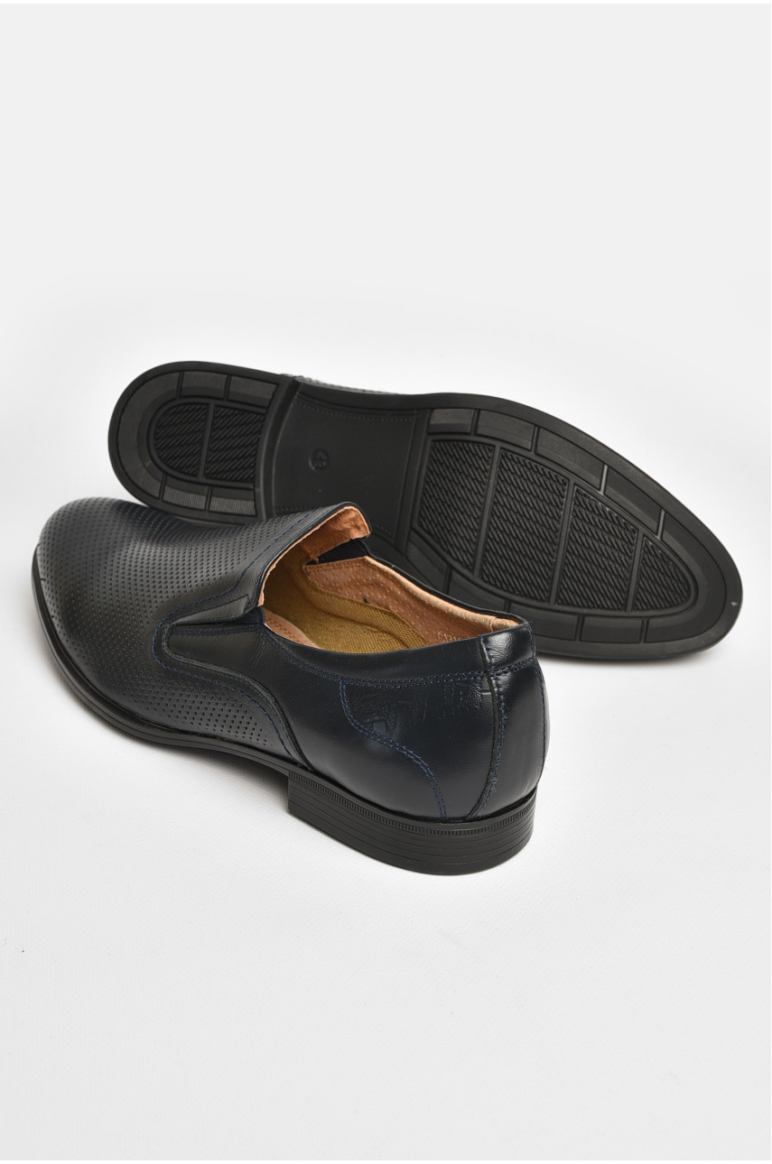 Туфлі чоловічі темно-синього кольору с1311-7 206076