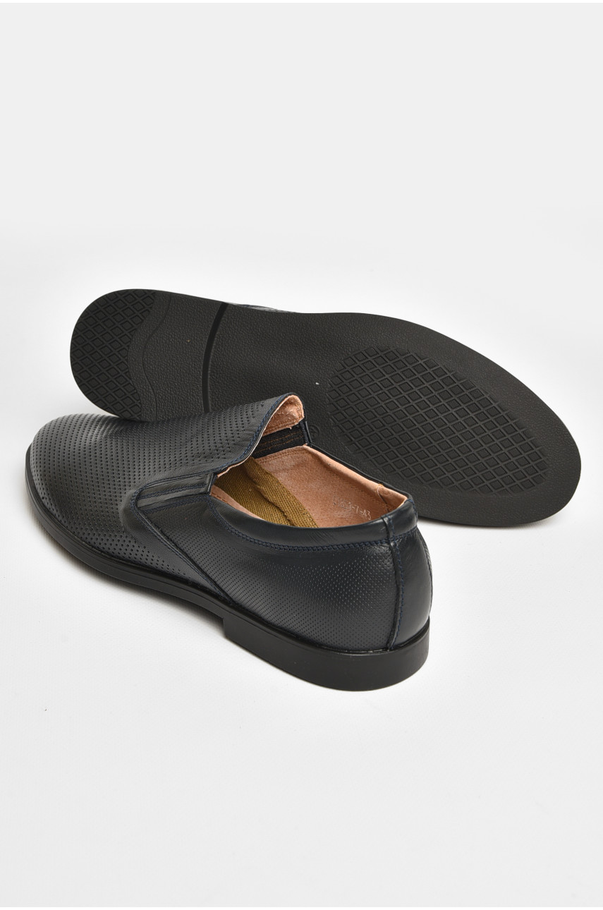 Туфлі чоловічі темно-синього кольору с1851-7 206078