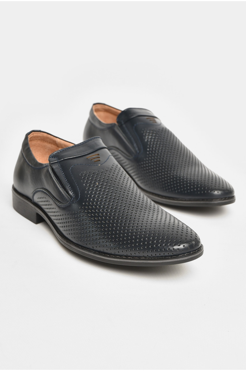 Туфли мужские темно-синего цвета с302-7 206079