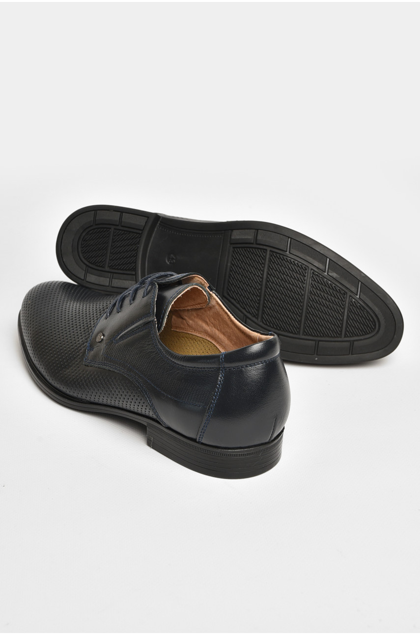 Туфлі чоловічі темно-синього кольору с1312-7 206081