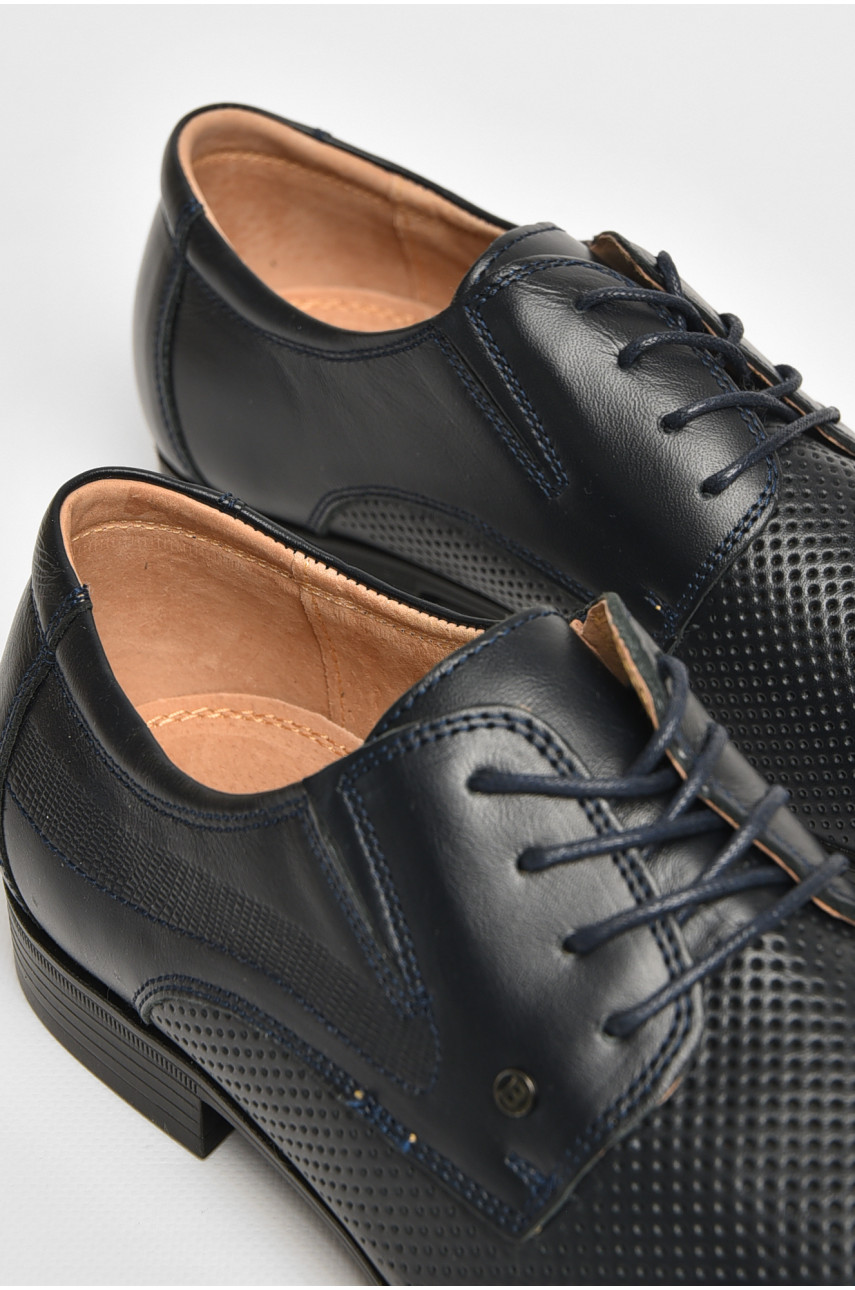 Туфлі чоловічі темно-синього кольору с1312-7 206081