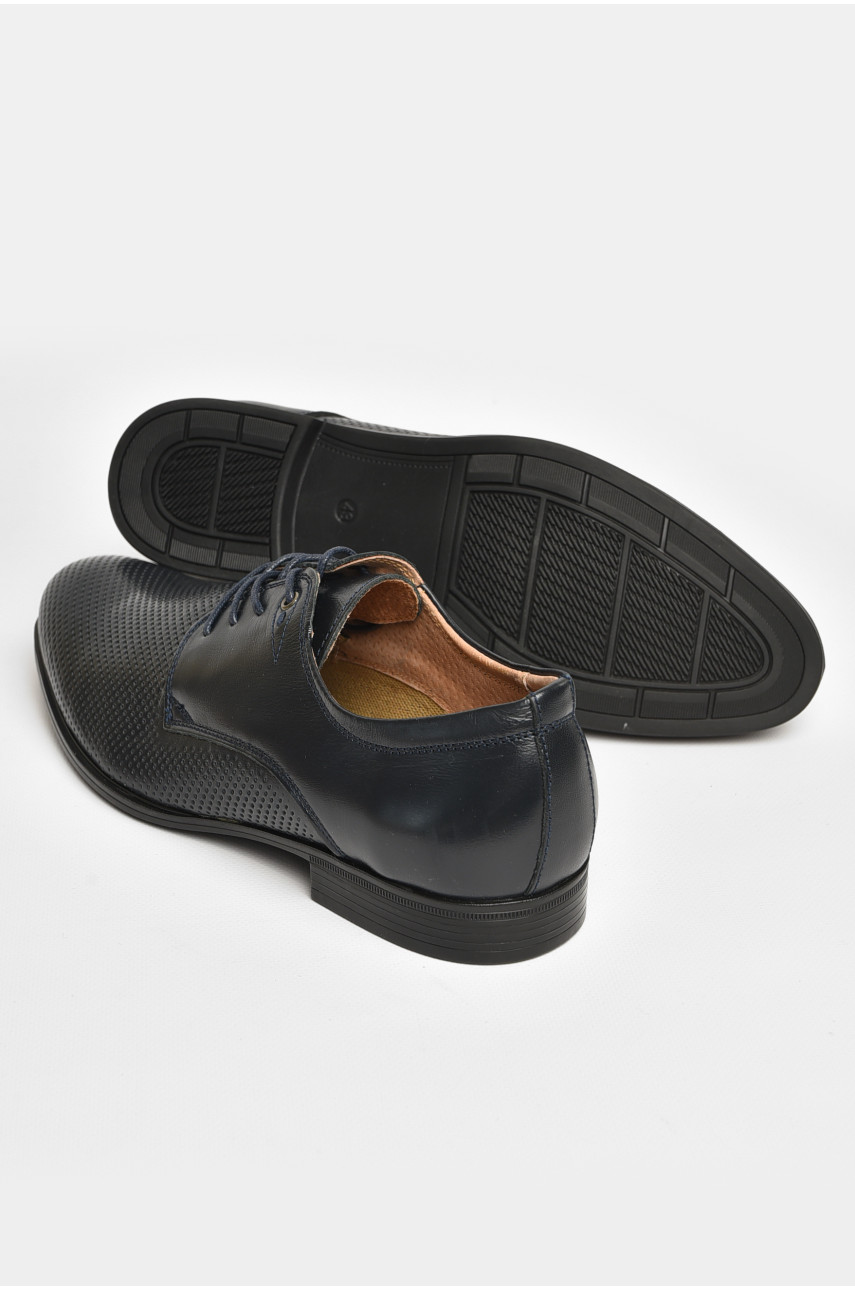 Туфлі чоловічі темно-синього кольору с1313-7 206083